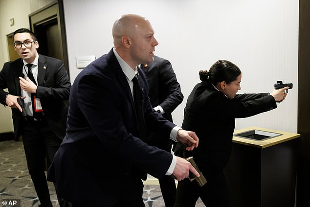 Gunshots erupt at Washington Hilton during President Trump's dinner event