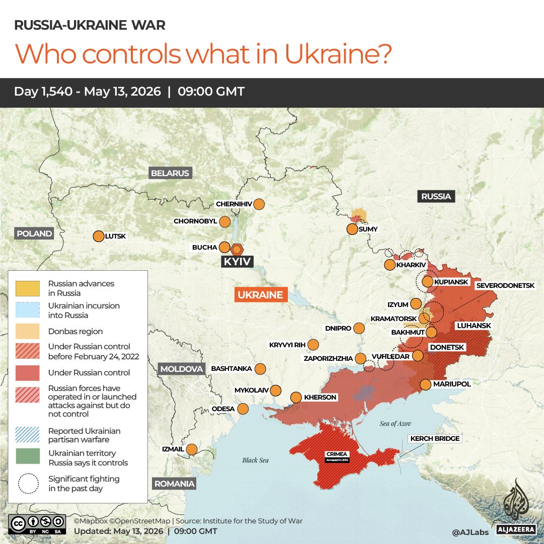 Russia Intensifies Kyiv Assault Amidst Ceasefire Dispute and Missile Barrage