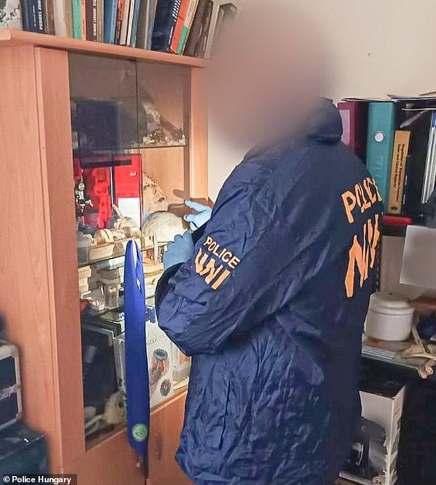 Hungarian orderly arrested for cannibalism and hoarding human body parts.