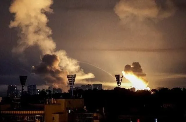 Russia escalates drone and missile assault on Ukraine's defense and fuel sectors.