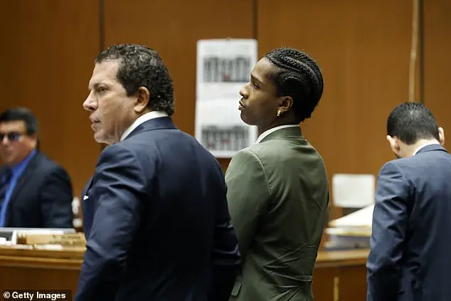 Rihanna Surprises A$AP Rocky in Court