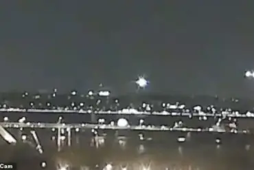 Shocking Collision: American Airlines Jet and Military Helicopter Crash Over Washington DC