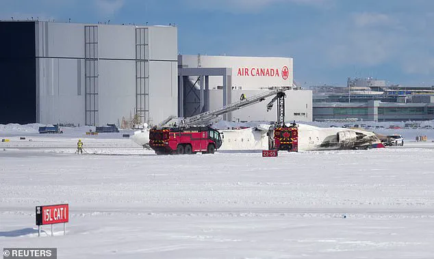 Delta plane bursts into flames upon landing in Canada