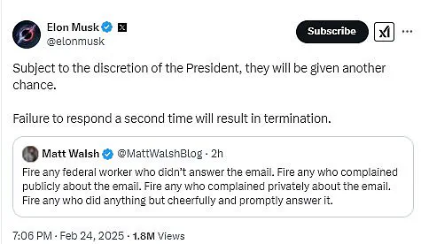 Elon Musk's Surprising Email to Federal Employees Sparks Chaos and Criticism