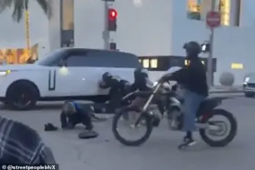 Reckless Mini Bike Riders Create Dangerous Chaos in Beverly Hills