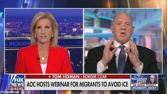 Trump Border Czar Slams Ocasio-Cortez Over Webinar Providing Migrant Evasion Tactics