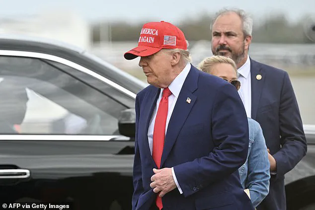 Trump's granddaughter waves from 'The Beast' at Daytona 500