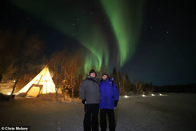 The Aurora Borealis Extravaganza: A celestial display over the US