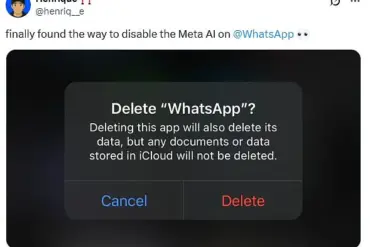 WhatsApp Introduces New Blue Icon for Accessing Meta AI Chatbot