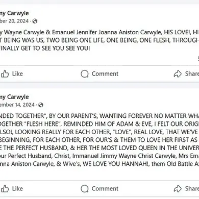 Jimmy Wayne Carwyle's Mental Health Hearing in LA Court: Alleged Stalker's Claims of Being Jesus Raise Public Safety Concerns