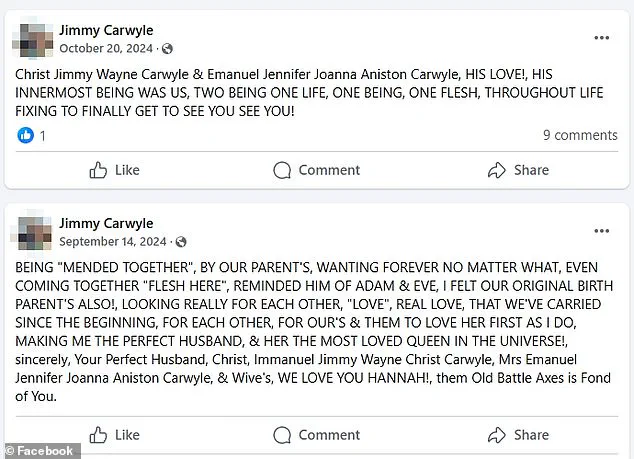 Jimmy Wayne Carwyle's Mental Health Hearing in LA Court: Alleged Stalker's Claims of Being Jesus Raise Public Safety Concerns