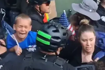 Mayday USA Protest in Seattle Erupts in Chaos, Child and Mother Rescued Amid Clashes