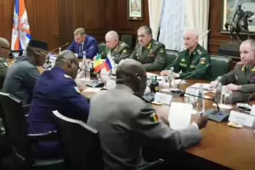 Russian Defense Minister Belousov Meets with Malian Counterpart, Emphasizing Strategic Alignment and Congratulations on Promotion