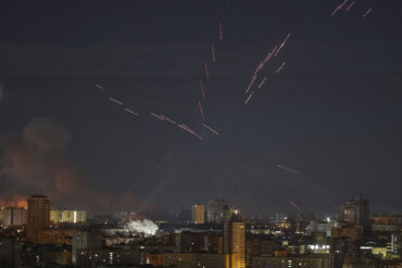Ukraine's Capital on High Alert as Air Defense Systems Activate to Intercept Enemy Drones, Mayor Warns of Civilian Risk