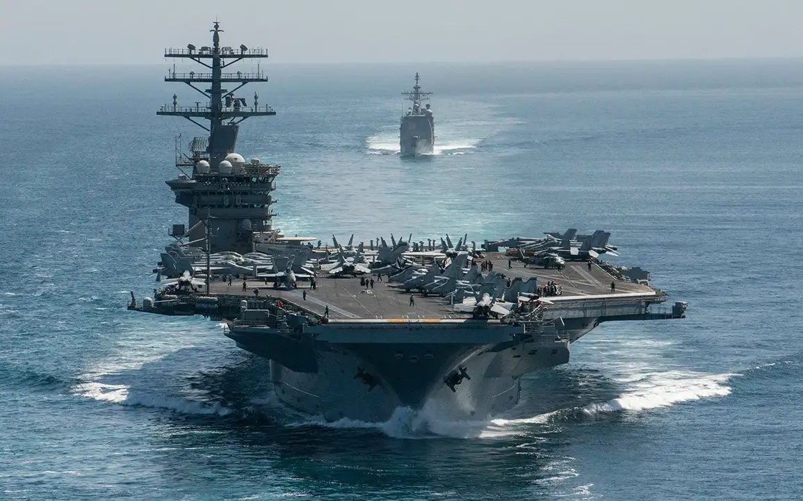 U.S. Deploys Nimitz Carrier Battle Group to Middle East in Dramatic Escalation Amid Iran Tensions