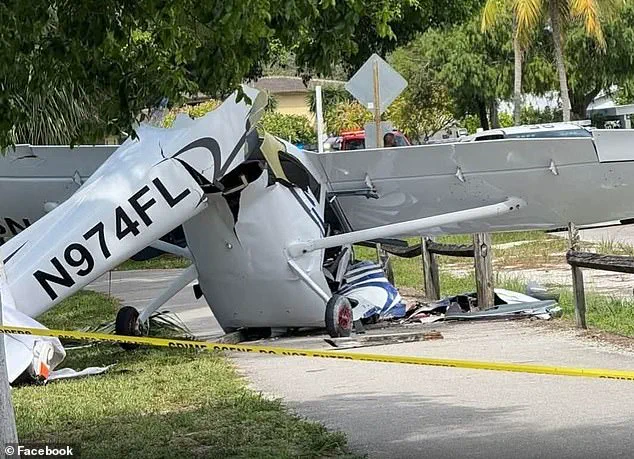 Breaking: Seven Injured in Plane Crash and Car Collision in Florida's Palm Beach County