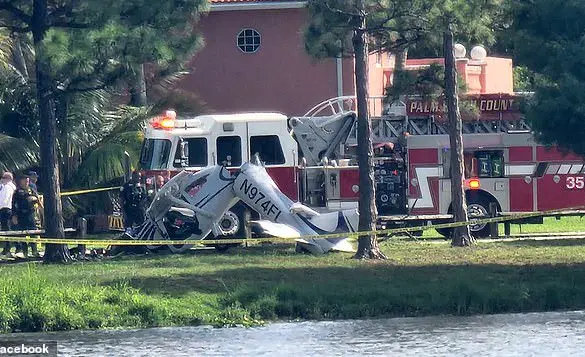 Breaking: Seven Injured in Plane Crash and Car Collision in Florida's Palm Beach County