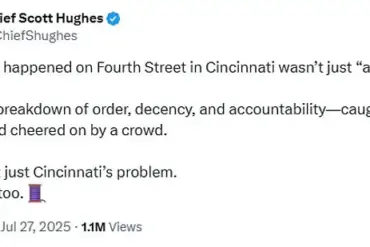 Cincinnati Mob Attack Sparks Debate Over Law Enforcement's Role in Maintaining Public Order