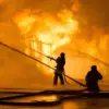 Fire Erupts at Historic Former RAF Base in Nottinghamshire, Raising Questions About Site Management