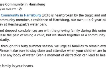 Hersheypark Tragedy: Bhutanese Community Grieves Loss of Beloved Child