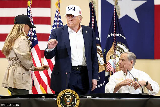 Limited Access Reveals Trump's Leadership in the Aftermath of Texas Floods
