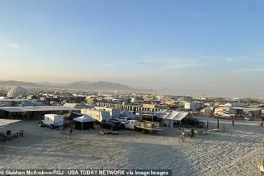 ''A Tragedy Amidst the Flames:'' Police Launch Murder Probe After Body Found in Blood Pool During Burning Man's Pyrotechnic Finale, as Witness Says ''It Was Like Watching a Horror Movie Unfolding''