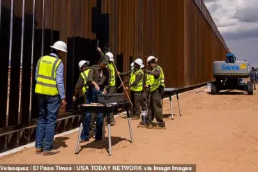 Exclusive Access: The Secretive Repainting of the U.S.-Mexico Border Wall and Its Controversial Implications