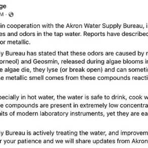 Ohio Tap Water Controversy: Officials Insist Safety Despite Foul Odor, Residents Demand Transparent Expert Advisories
