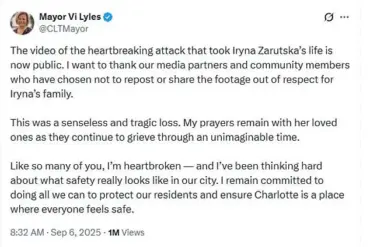 Surveillance Footage Reveals Perpetrator in Murder of Ukrainian Refugee Iryna Zarutska